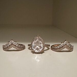 Pandora Rose Ring Set